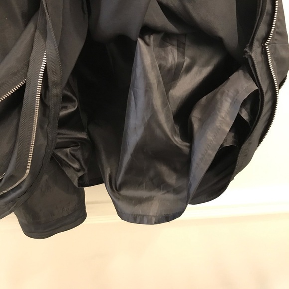 Twelve by Twelve A-line Zipper Skirt medium gray - Picture 6 of 9